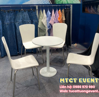 Cho Thuê Ghế Gỗ Trắng Tphcm