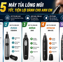 Top 5 Máy Tỉa Lông Mũi Tốt, Tiện Lợi Dành Cho Anh Em