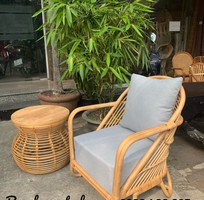 3 Ghế sofa đơn mây nệm dày