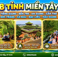 2 Khám phá 8 tỉnh miền tây 4n3đ