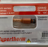 1 Bép cắt plasma Hypertherm 220842 chính hãng   điện cực cắt plasma 10A 105A bền bỉ, cắt sắc nét