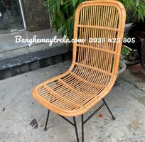 3 Ghế mây cafe chân sắt