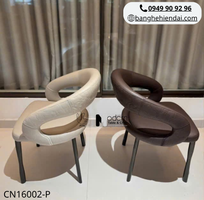2 Ghế ăn nhà hàng nệm da PU nhập khẩu CN16002-P tại HCM