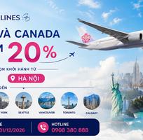 Đặt vé China Airlines hôm nay, tiết kiệm đến 20