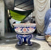 4 Cơ sở chậu hoa Thế Sơn - chậu hoa dán sành sứ - chậu khảm sành - cẩn miễng