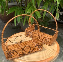 6 Khay để đồ mây nhựa