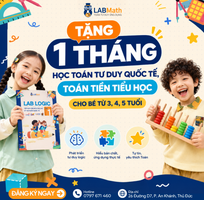 Chiêu sinh lớp Toán Quốc Tế dành cho học sinh tiền tiểu học 3, 4, 5 tuổi tại Lương Định Của, Thủ Đức
