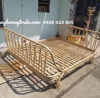 3 Giường ngủ mây tre đan hiện đại