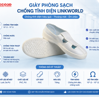  Giày Phòng Sạch Chống Tĩnh Điện LinkWorld