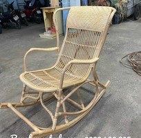 Ghế bập bênh thư giãn mây tre