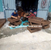 6 Khay để đồ chữ nhật mây nhựa