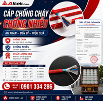 Báo Giá Cáp Chống Cháy Chống Nhiễu ALTEK KABEL   Đồng Nguyên Chất 100, Đạt Tiêu Chuẩn PCCC