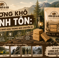 Lương Khô Sinh Tồn: Món Ăn Nhỏ Gọn Trong Mọi Chuyến Đi