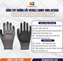 Găng Tay Chống Cắt Nitrile Sandy GMG AS1505