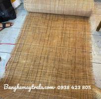 Tấm mây tự nhiên đan caro- Lưới mây caro trang trí