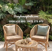 2 Bàn ghế mây phòng ngủ