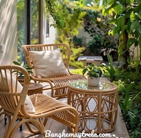 3 Bàn ghế mây phòng ngủ