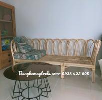 Ghế sofa đơn mây tre đan hiện đại