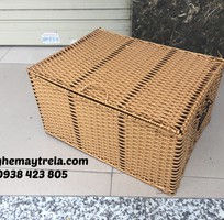 Rương nhựa giả mây đựng đồ