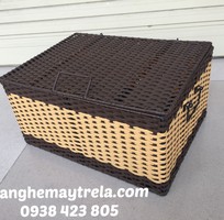 3 Rương nhựa giả mây đựng đồ