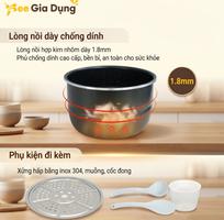 2 Nồi áp suất BlueStone PCB-5629 5L 900W - núm xoay dễ dùng