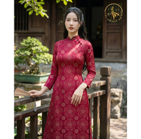 1 Vải Áo Dài Họa Tiết Cổ Điển