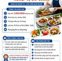 Đào tạo chứng chỉ nghiệp vụ Cấp dưỡng