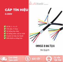 Cáp tín hiệu 2x0.3, 4x.0.3, 6x0.3, 8x0.3 Altek Kabel