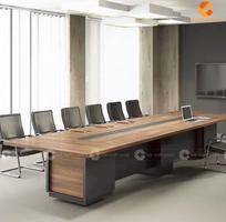 1 Bàn Họp Chữ Nhật Lớn Gỗ Công Nghiệp MDF Cao Cấp