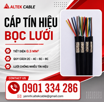 Cáp Tín Hiệu Chống Nhiễu 0.3mm  ALTEK KABEL