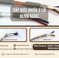 Cáp mềm, cáp điều khiển Altek Kabel 2x0.5/ 2x0.75/ 2x1.0/2x1.5