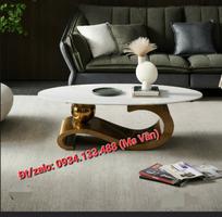 9 Bộ bàn trà sofa decor phòng khách cực đẹp