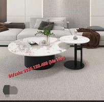 7 Bộ bàn trà sofa decor phòng khách cực đẹp
