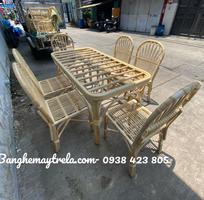 3 Ghế ăn mây tre đan
