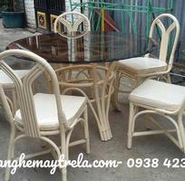 8 Ghế ăn mây tre đan