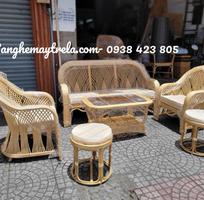 2 Bàn ghế sofa mây hiện đại