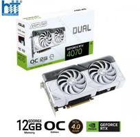 Card màn hình ASUS Dual GeForce RTX 4070 White OC Edition 12GB