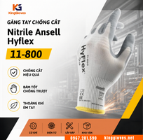 Găng Tay Chống Cắt Nitrile Ansell Hyflex 11-800