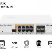 Switch Mikrotik CRS112-8P-4S-IN
