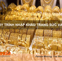 Quy Trình Nhập Khẩu Trang Sức Vàng