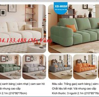 12 Sofa đẹp phòng khách - sofa lông cừu mềm mại