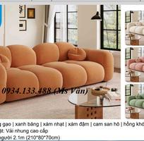 2 Sofa đẹp phòng khách - sofa lông cừu mềm mại