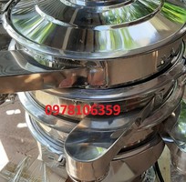 1 Máy sàng rung bột khô, máy phân loại bột, máy sàng bột ngũ cốc-rau củ