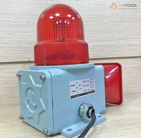 1 Đèn cảnh báo   còi điện tử Segibiz AUCS-R125 series, kiểu xoay, đèn sợi đốt