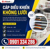 Cáp Điều Khiển Không Lưới Chống Nhiễu ALTEK KABEL   Đồng Nguyên Chất 100, Truyền Tín Hiệu Ổn Định