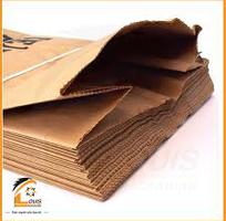 1 Túi giấy Kraft PP PE Nâu 500g-50kg