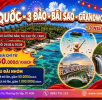 Phú Quốc - 3 Đảo - Bãi Sao - Grand World