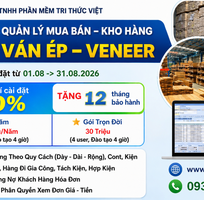 Ưu đãi cài đặt phần mềm kinh doanh gỗ tự nhiên, ván ép, ván lạng