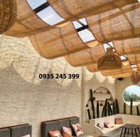 Vải bố trang trí trần các quán