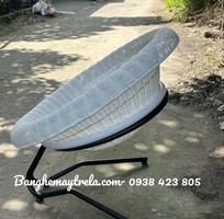 1 Ghế mây nhựa tròn ban công